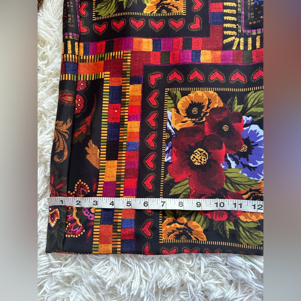 Joie Multicolor Patterned Cropped Pants - image 8